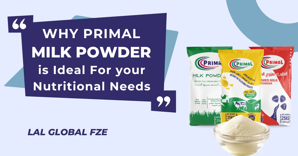 Why Primal milk powder